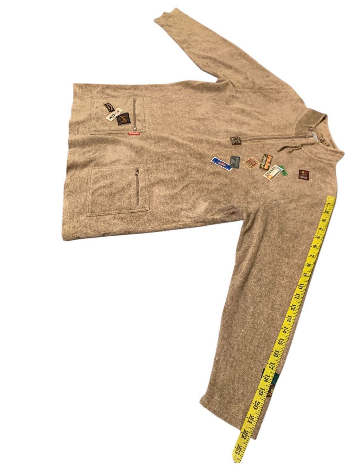 Japanese Brand Rare Design Kazamidori By Naicai Half Zipper Sweatshirts Size M / US 6-8 / IT 42-44 - 15 Thumbnail