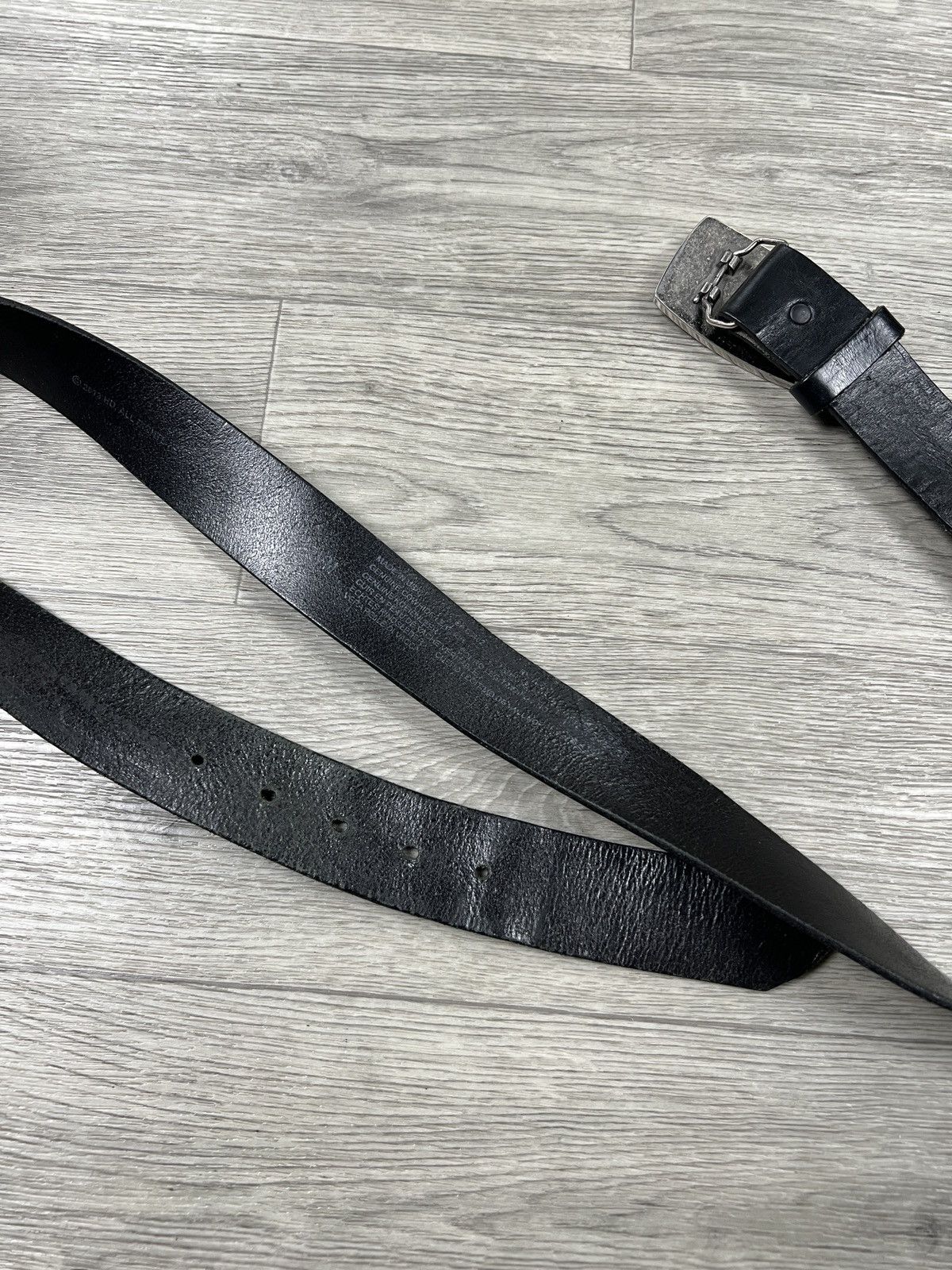Harley Davidson vintage 2013 HARLEY DAVIDSON buckle belt black leather Size ONE SIZE - 9 Thumbnail