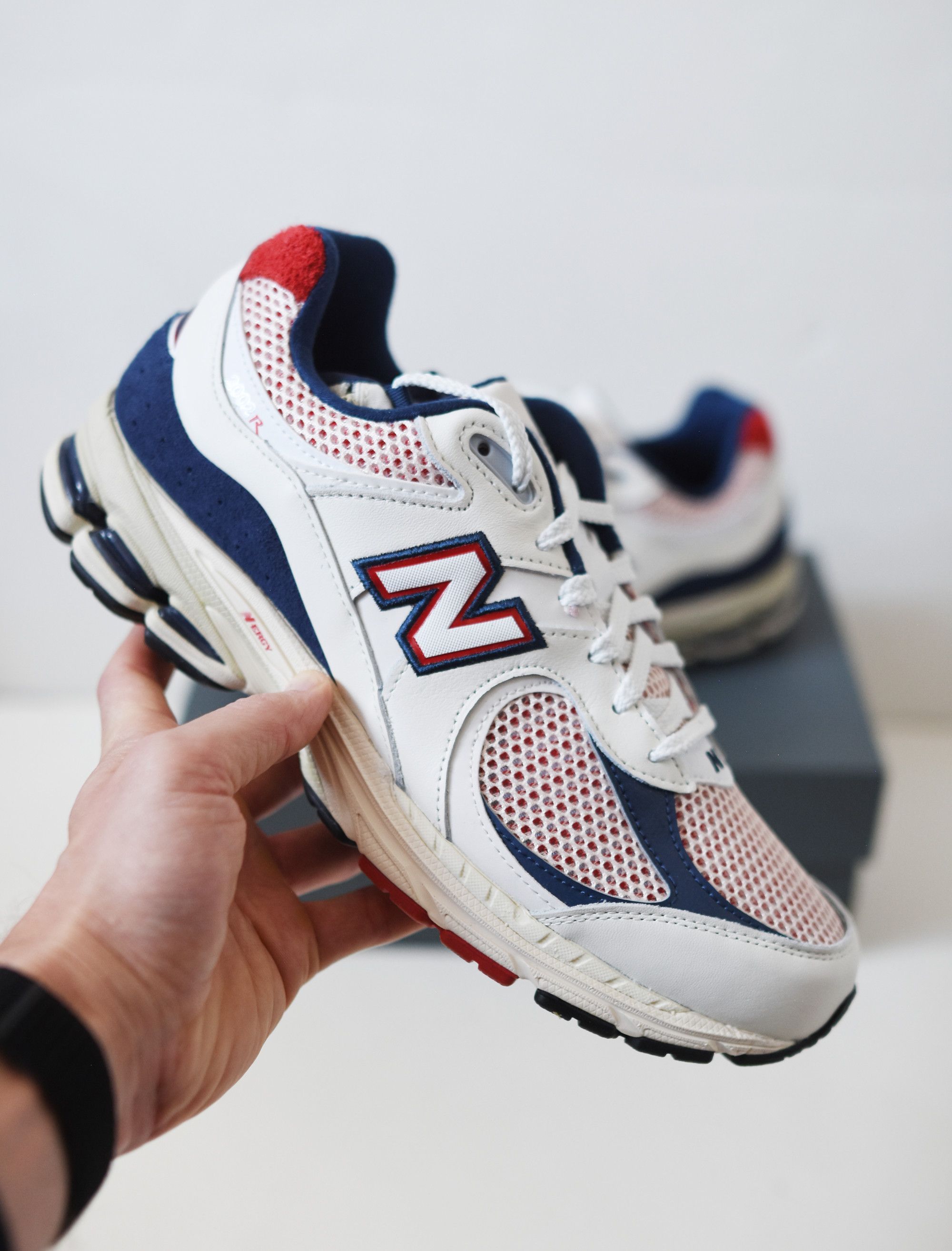 New Balance New Balance 2002R Team Red Navy Pouch - 11us Size US 11 / EU 44 - 1 Thumbnail