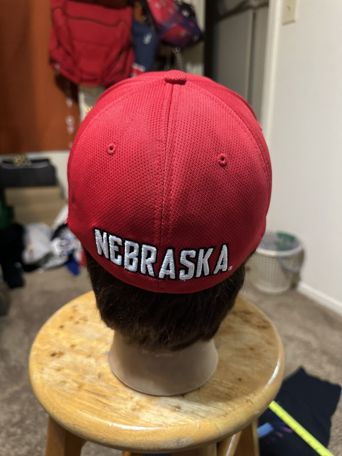 NCAA Vintage NCAA Nebraska Cornhuskers “triple red” hat 00s Size ONE SIZE - 4 Thumbnail