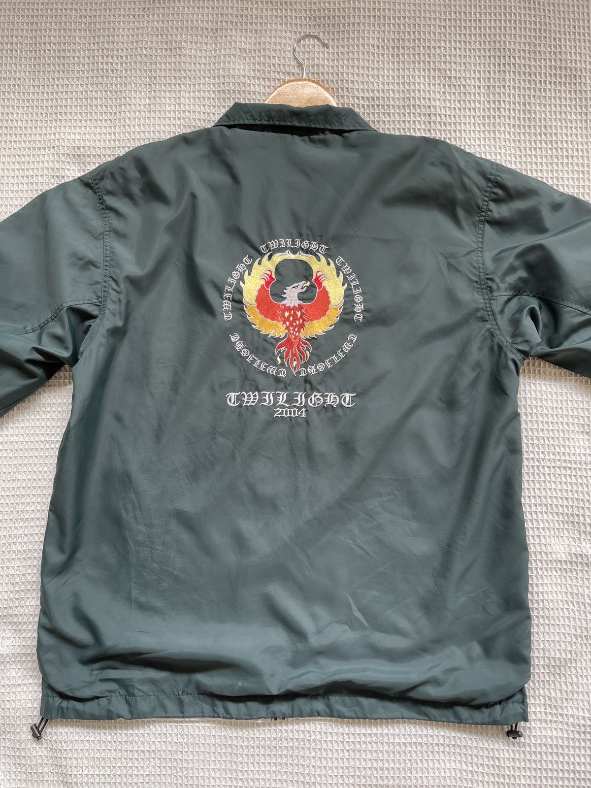 Vintage Rare🔥Vtg Y2K TWINLIGHT Eagle Fire Embroidery Logo Jacket Size US XL / EU 56 / 4 - 14 Thumbnail