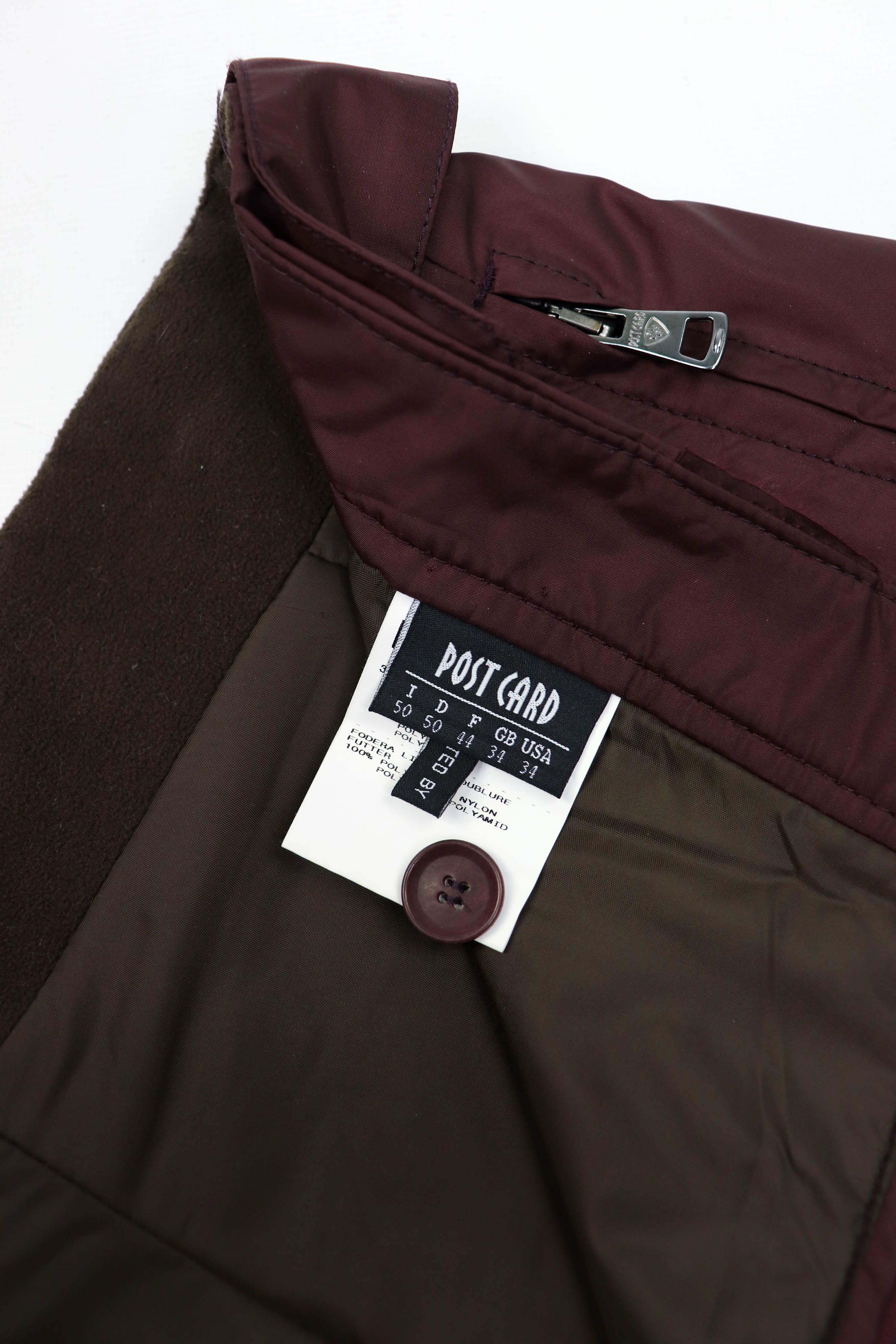 Other Post Card Burgundy Nylon Snow Ski Pants Size US 34 / EU 50 - 12 Thumbnail
