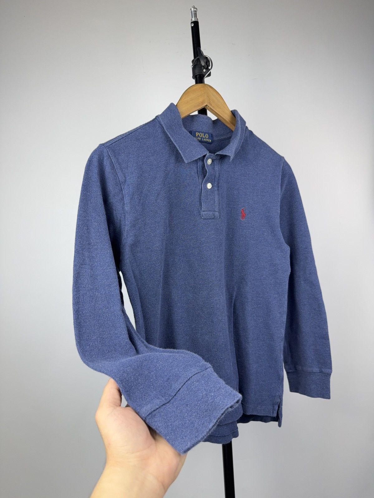 Polo Ralph Lauren Vintage 00s Y2K Women’s Polo Ralph Lauren Polos long sleeve Size S / US 4 / IT 40 - 4 Thumbnail
