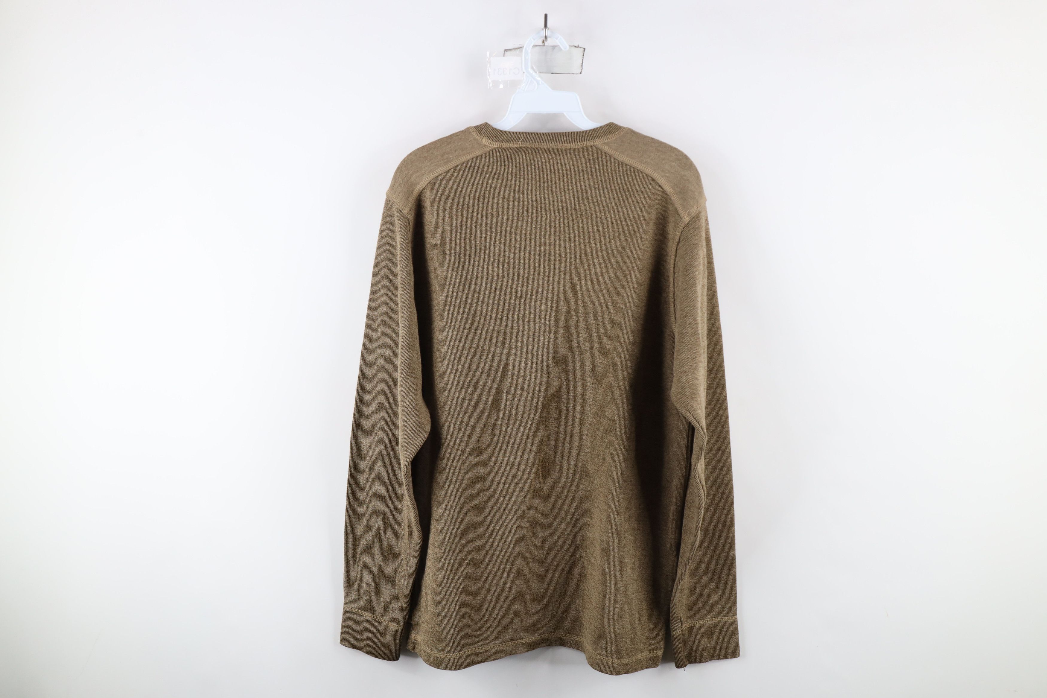 Vintage Vintage 90s Streetwear Ribbed Knit Long Sleeve T-Shirt Size US M / EU 48-50 / 2 - 11 Thumbnail