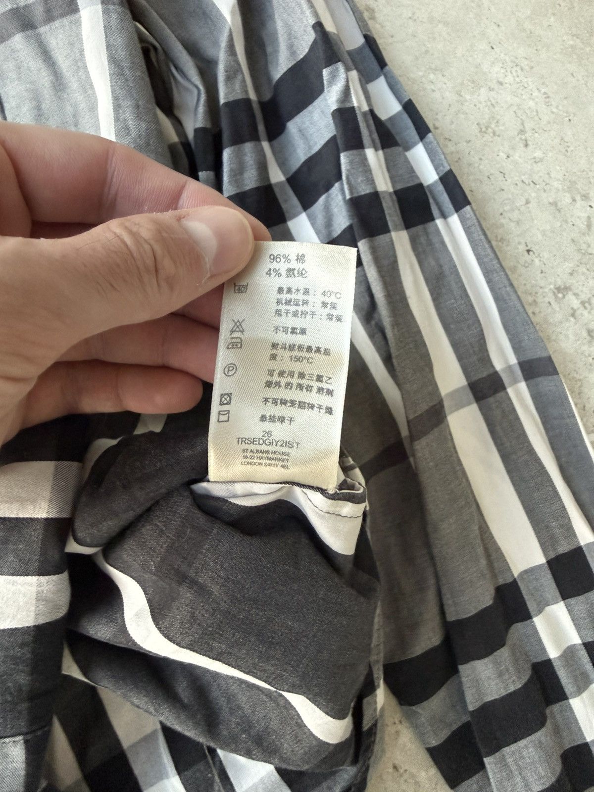 Burberry Burberry Shirt Size L / US 10 / IT 46 - 5 Thumbnail
