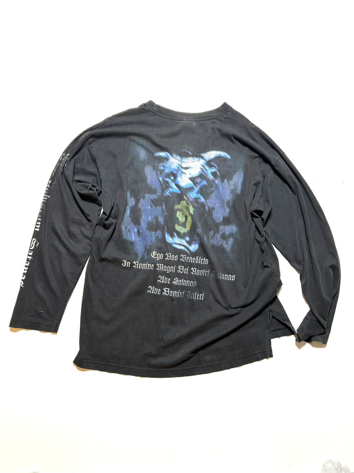 Other Dark Funeral 1998 ’Vobiscum Satanas’ L/S Tee XL Size US XL / EU 56 / 4 - 6 Thumbnail