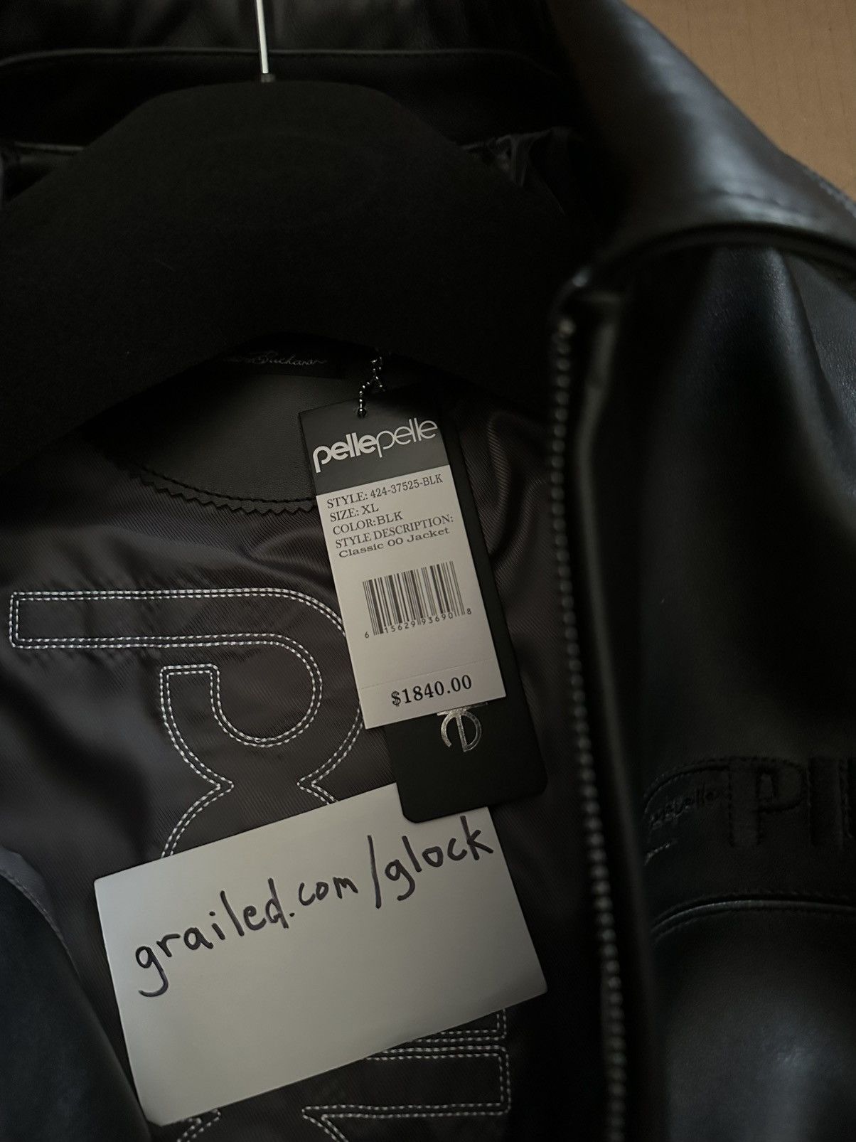 Complex × Pelle Pelle × Playboi Carti Pelle Pelle x Opium Classic 00 Leather Jacket Playboi Carti Size US XL / EU 56 / 4 - 8 Thumbnail