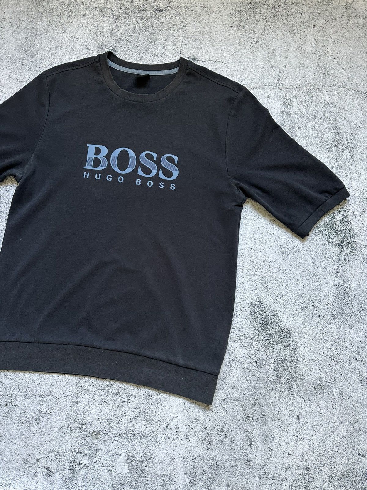 Hugo Boss Vintage Hugo Boss Tracksuit Sweatshirt Big Blue Logo Size US XL / EU 56 / 4 - 5 Thumbnail