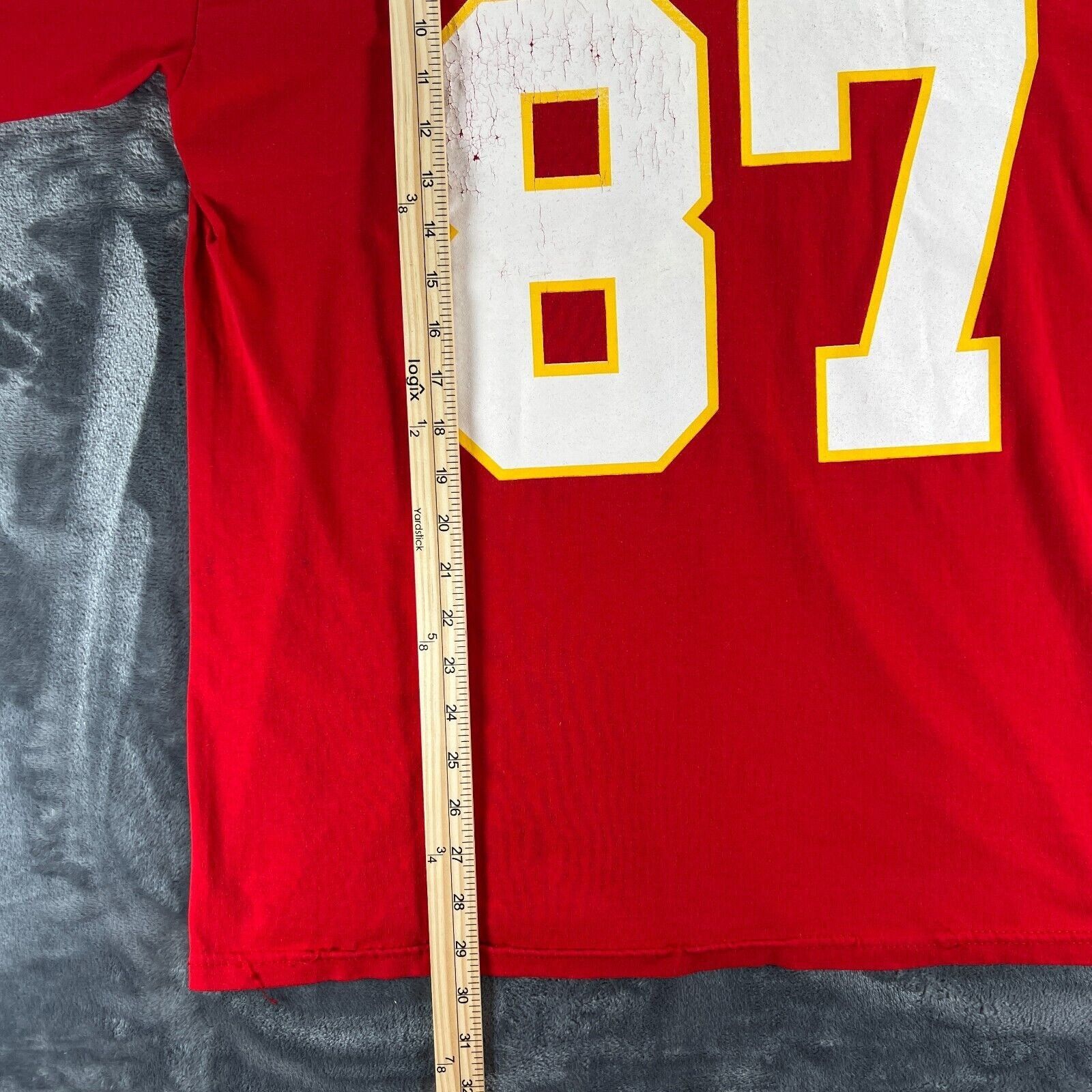 Logo 7 Logo 7 Football Jersey Shirt Men L VTG Kansas City Chiefs Ta Size US L / EU 52-54 / 3 - 10 Thumbnail