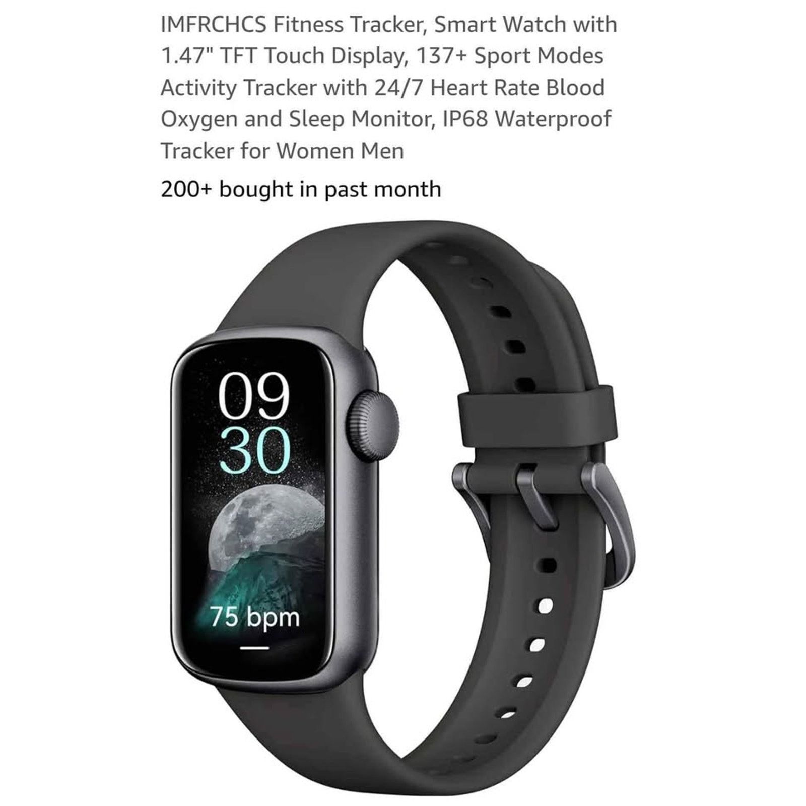 The Unbranded Brand Fitness watch heart rate oxygen & sleeptracker Size 26 - 3 Thumbnail