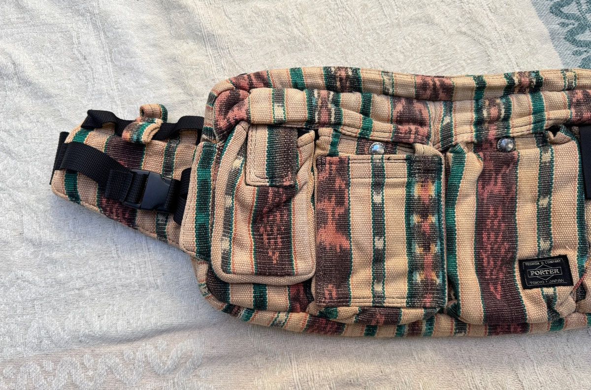 Junya Watanabe × Porter Junya watanabe MAN x Porter SS05 Navajo Waist Bag Crossbody Size ONE SIZE - 3 Thumbnail