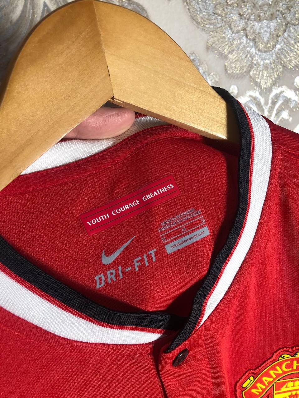 Nike Vintage Nike FC Manchester United England Soccer Jersey Y2K Size US M / EU 48-50 / 2 - 4 Thumbnail