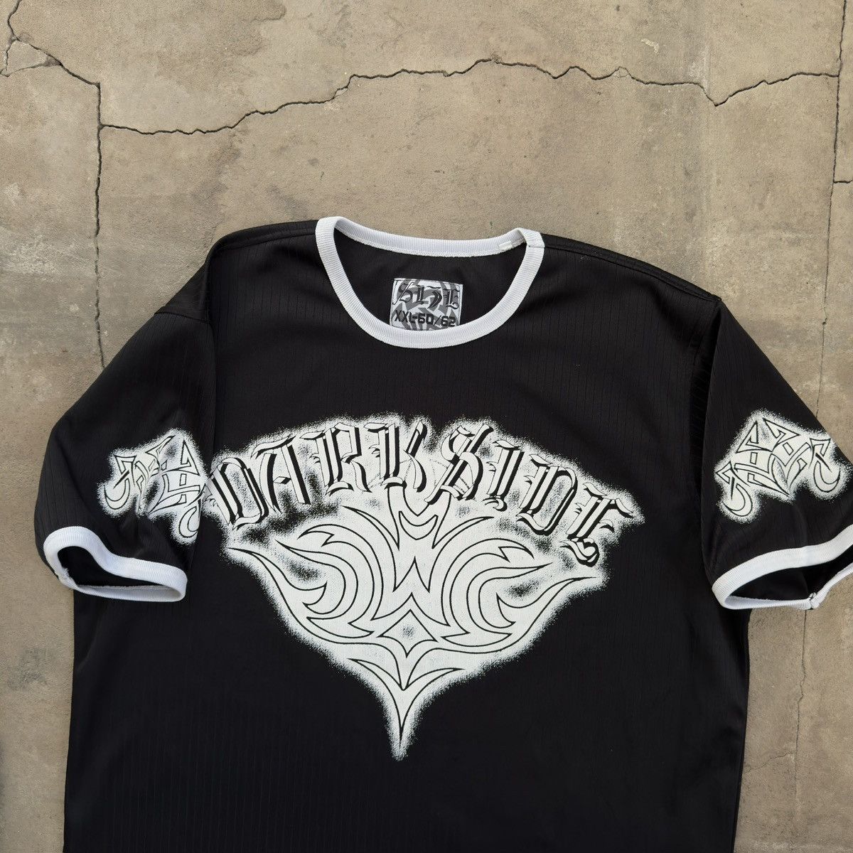 Seditionaries Vintage Darckside Tribal Rave Punk Avant Garde T-Shirt Size US XXL / EU 58 / 5 - 3 Thumbnail