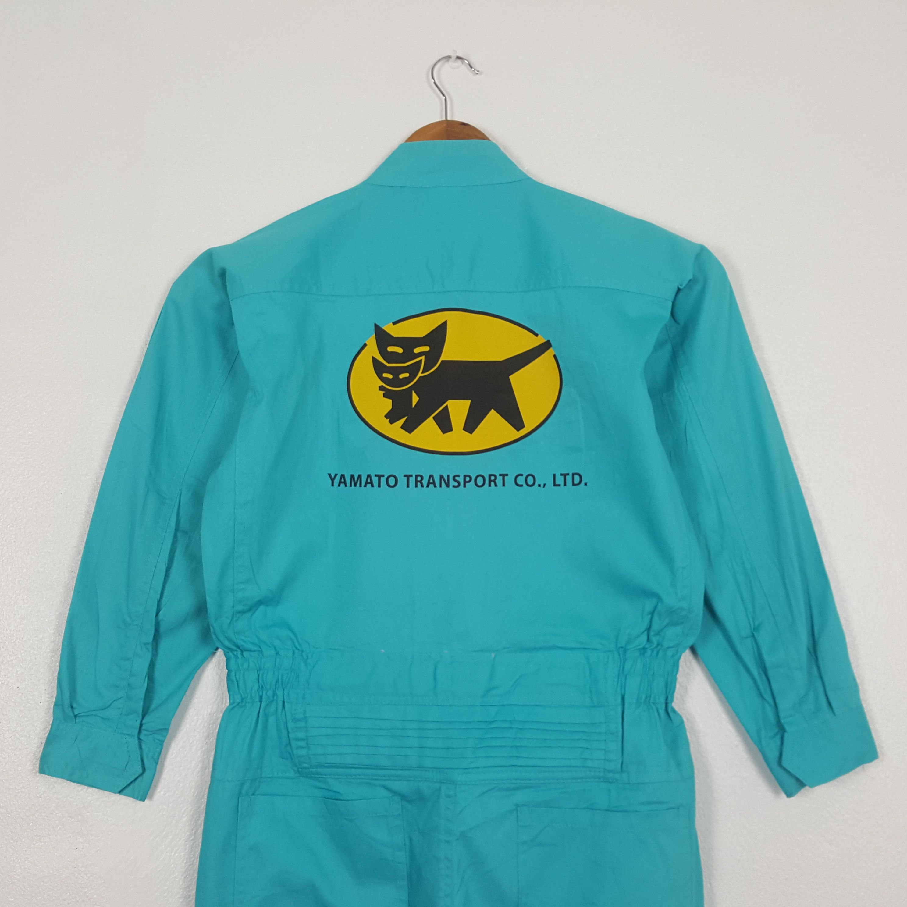 Japanese Brand Vintage Yamato Transport Company Custom Coverall C320N14 Size US M / EU 48-50 / 2 - 2 Thumbnail