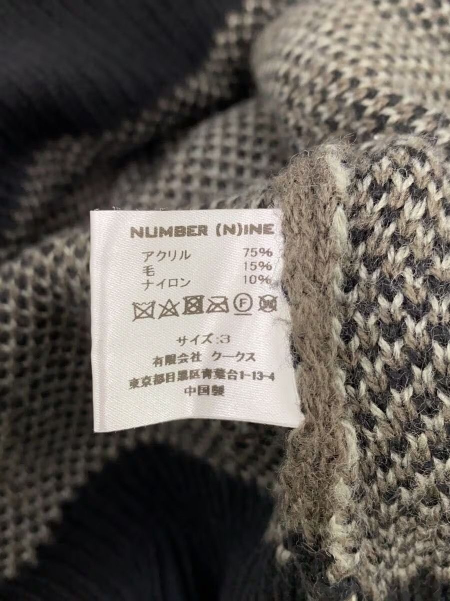 Number (N)ine Zig Zag Pattern Knit Sweater Size US M / EU 48-50 / 2 - 5 Thumbnail