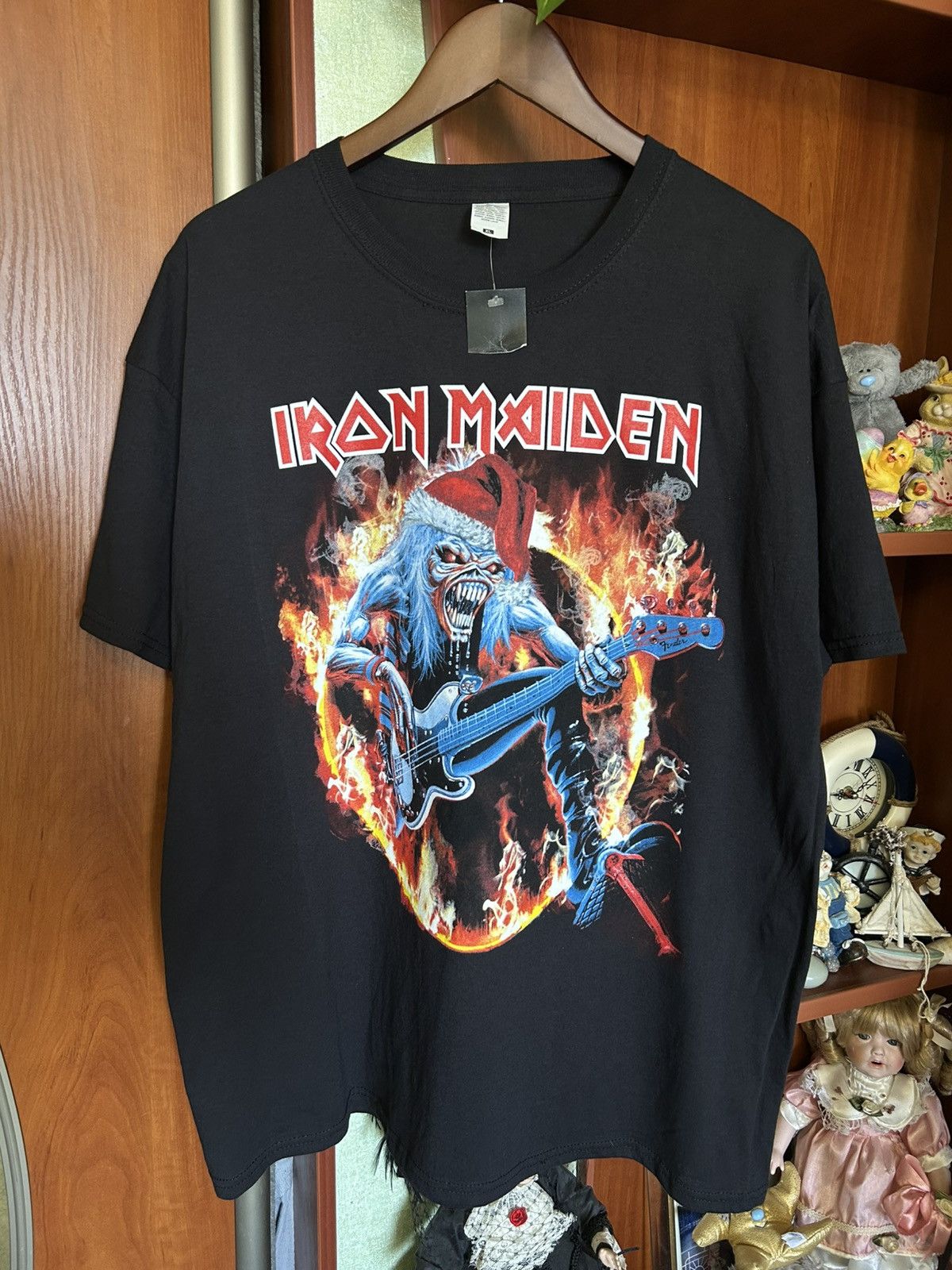 Band Tees NWT! Iron Maiden 2023 y2k Black New Tee Size US XL / EU 56 / 4 - 2 Thumbnail