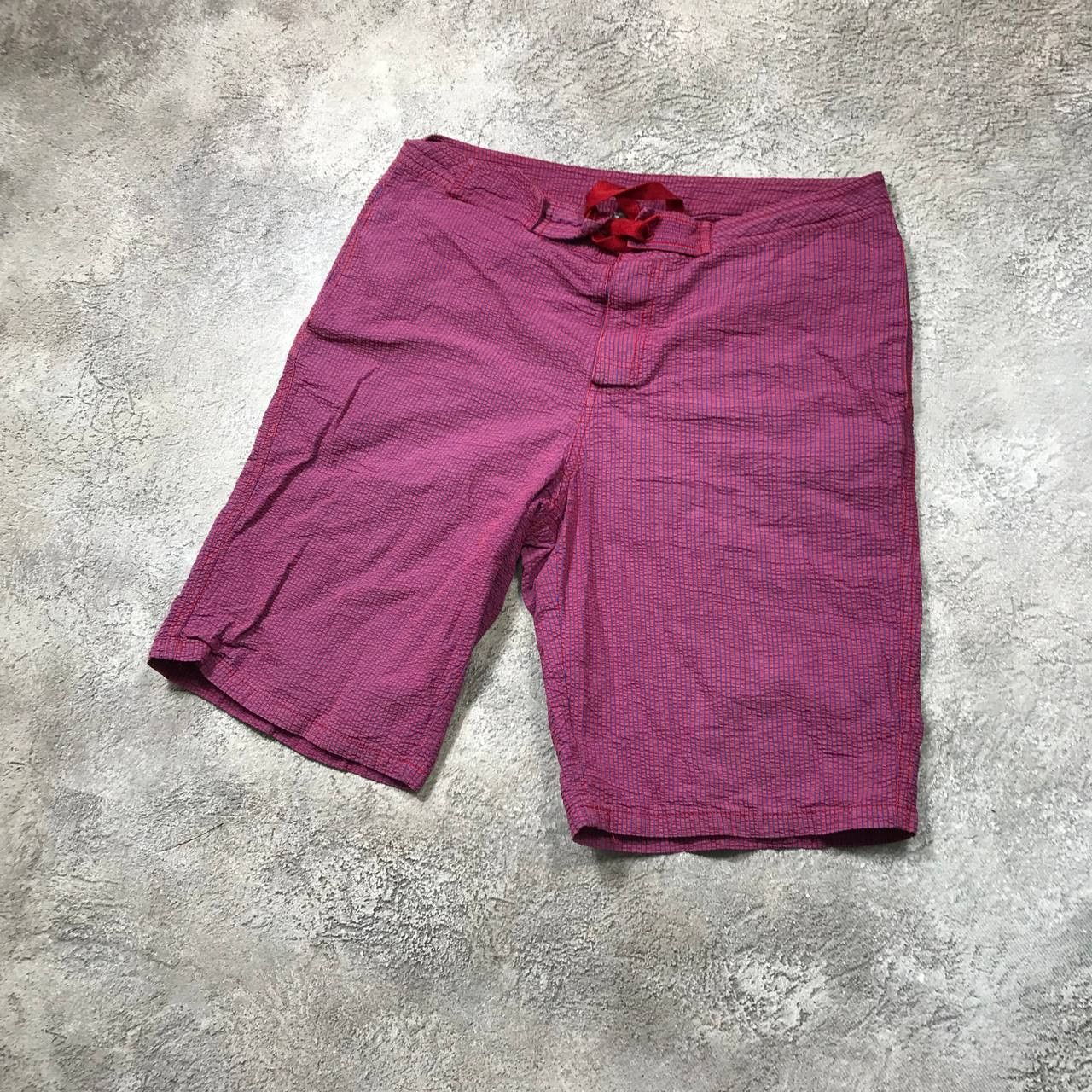 Vintage Vintage Y2K Baggy Shorts Streetwear Skate Casual Purple 33 Size US 33 - 2 Thumbnail