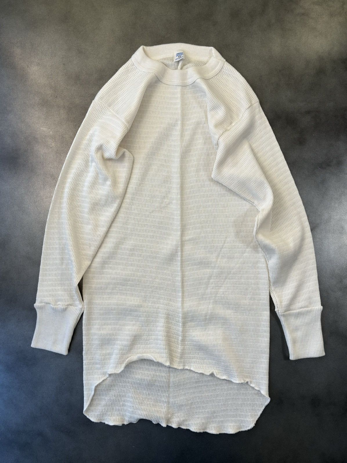 Hanes × Vintage 1980s Thermal Longsleeve Vintage Hanes American Sportsman US Size US S / EU 44-46 / 1 - 2 Thumbnail