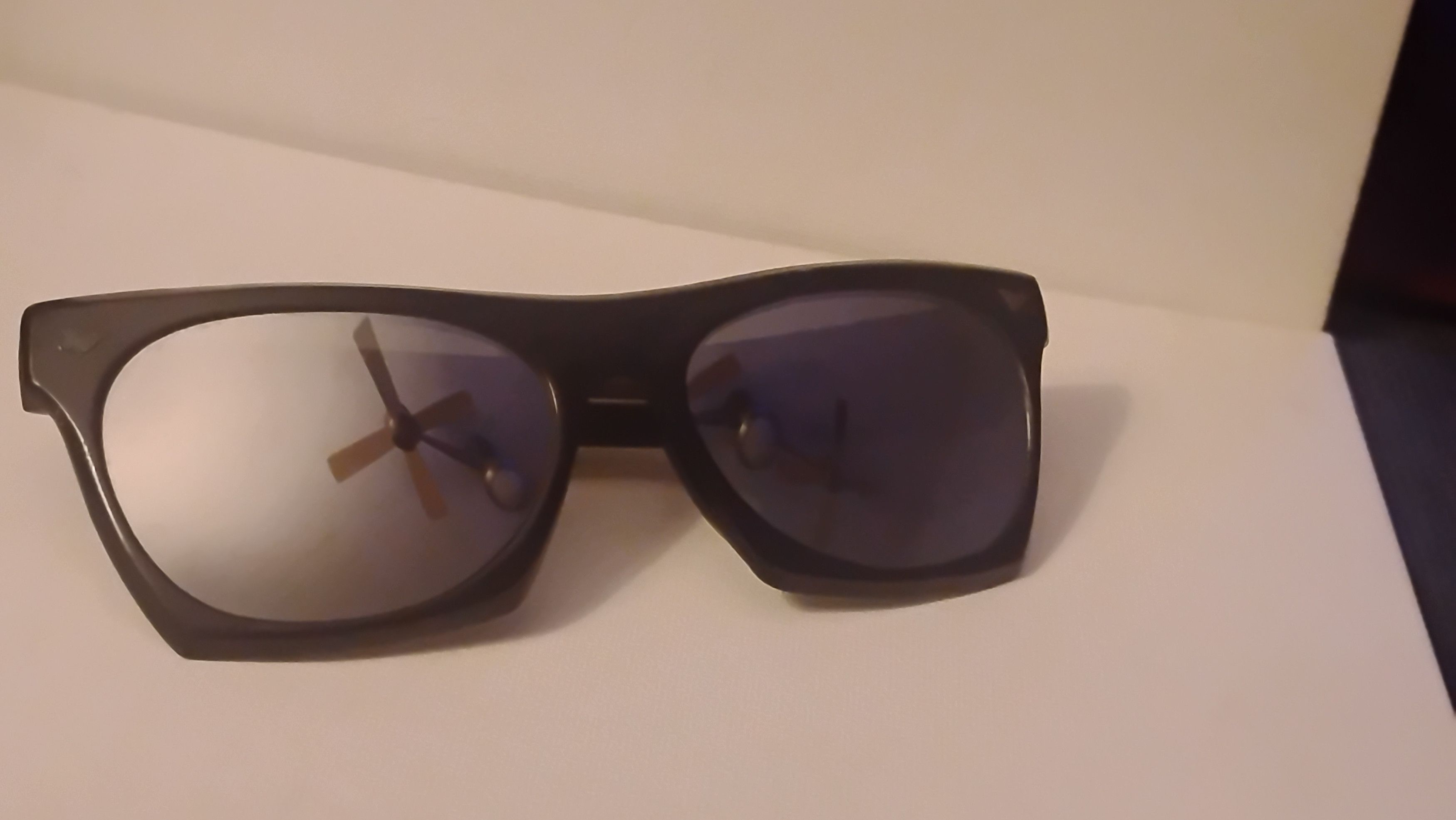 Other Vintage Black Mirrored Rocker Sunglasses NOS Japan Size ONE SIZE - 6 Thumbnail