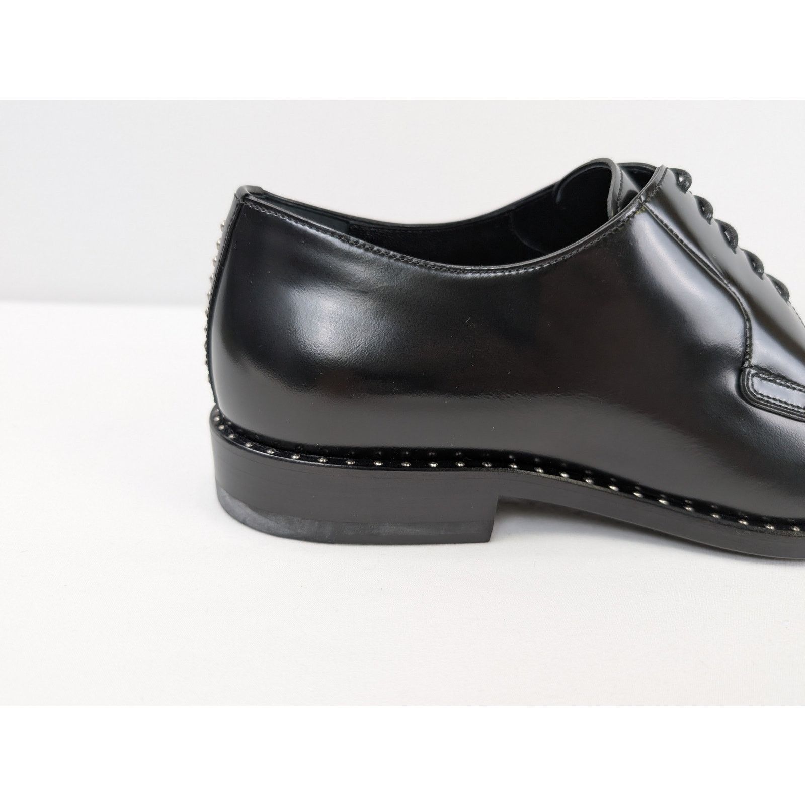 Saint Laurent Paris o1rshd1 Studded Derby Shoe Boots in Black Size US 9 / EU 42 - 5 Thumbnail