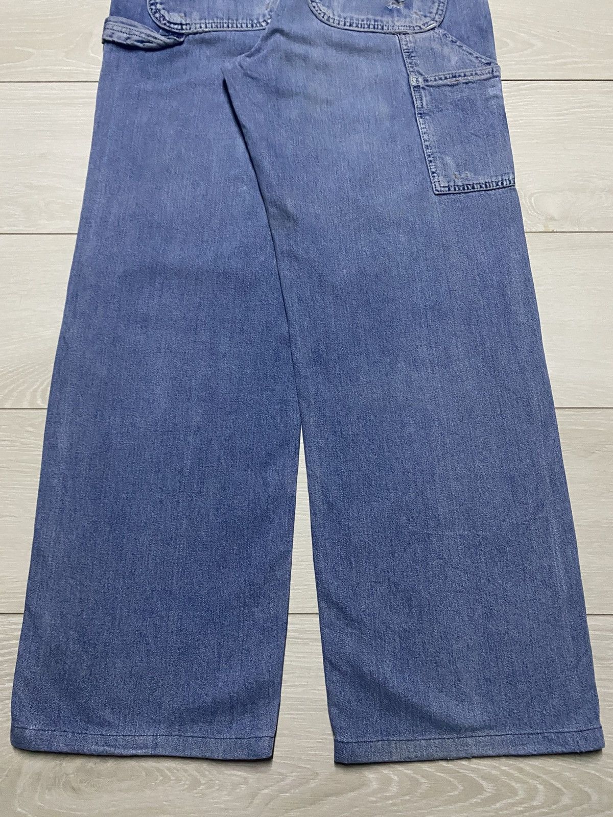 Carhartt Japan Vintage Carhatt Light Blue Carpenter Baggy Jeans Size US 32 / EU 48 - 6 Thumbnail
