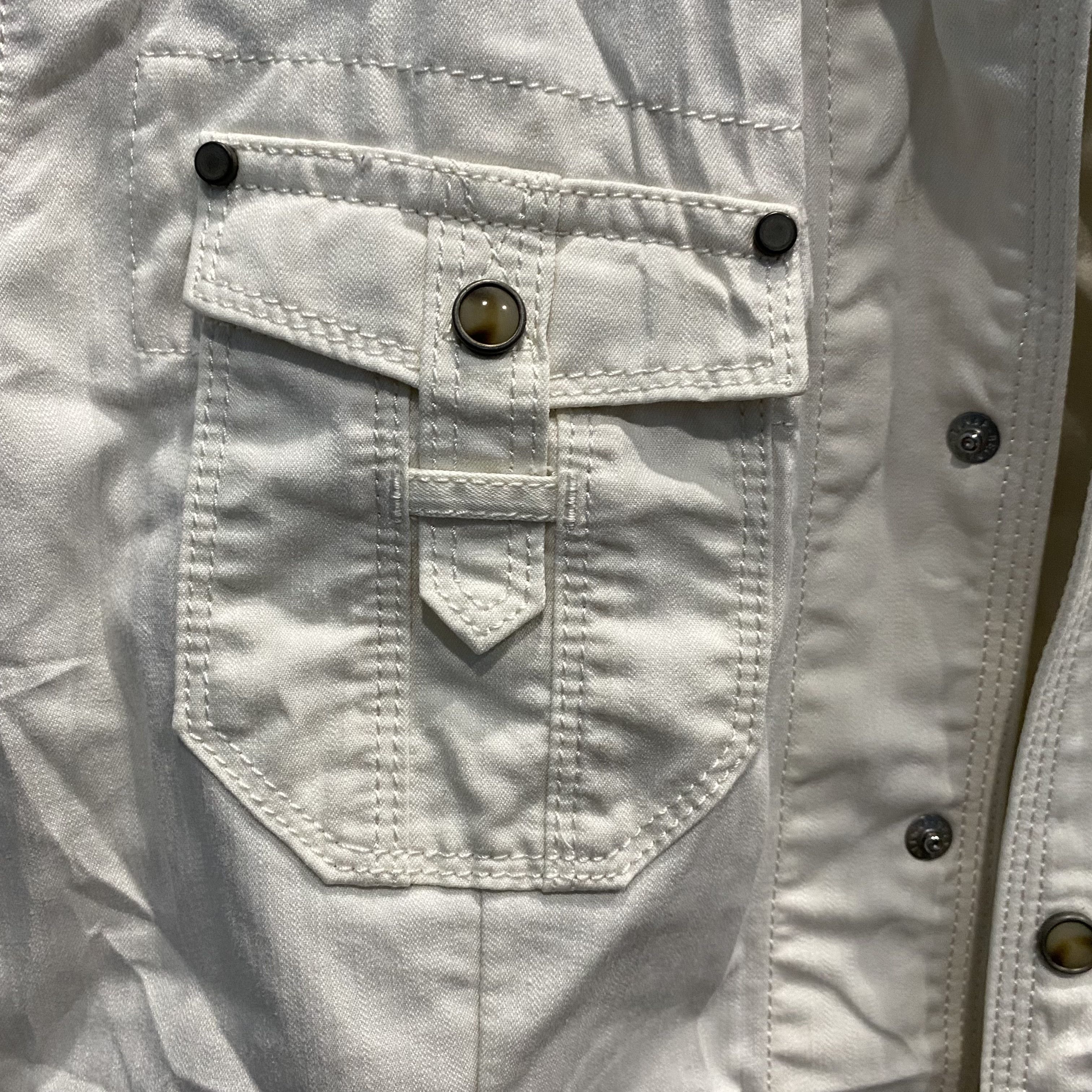 Nicole Club Nicole Club For Men Pearl snap Button Shirt Size US M / EU 48-50 / 2 - 7 Thumbnail