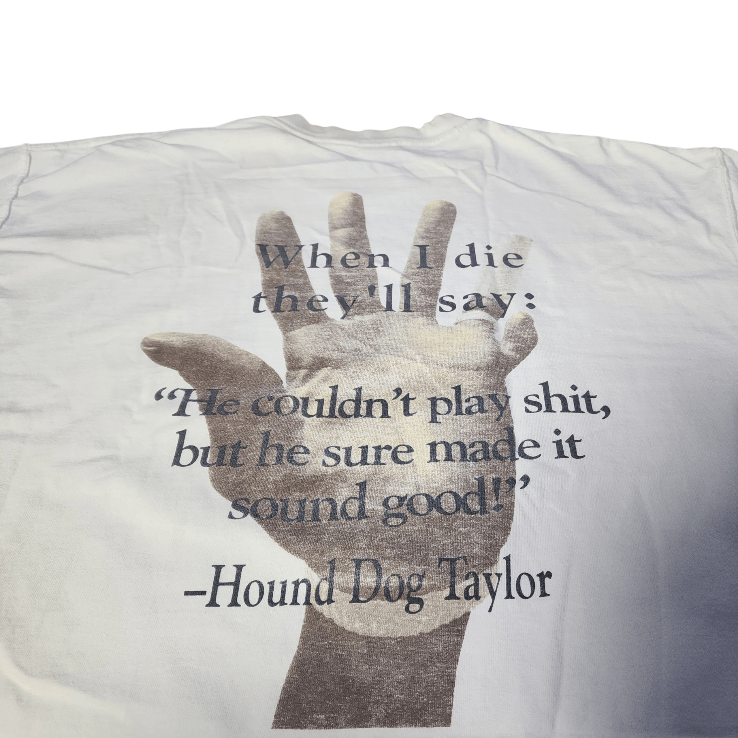 Vintage Vintage Hound Dog Taylor Blues Jazz tees gildan shirt Size US XL / EU 56 / 4 - 2 Thumbnail