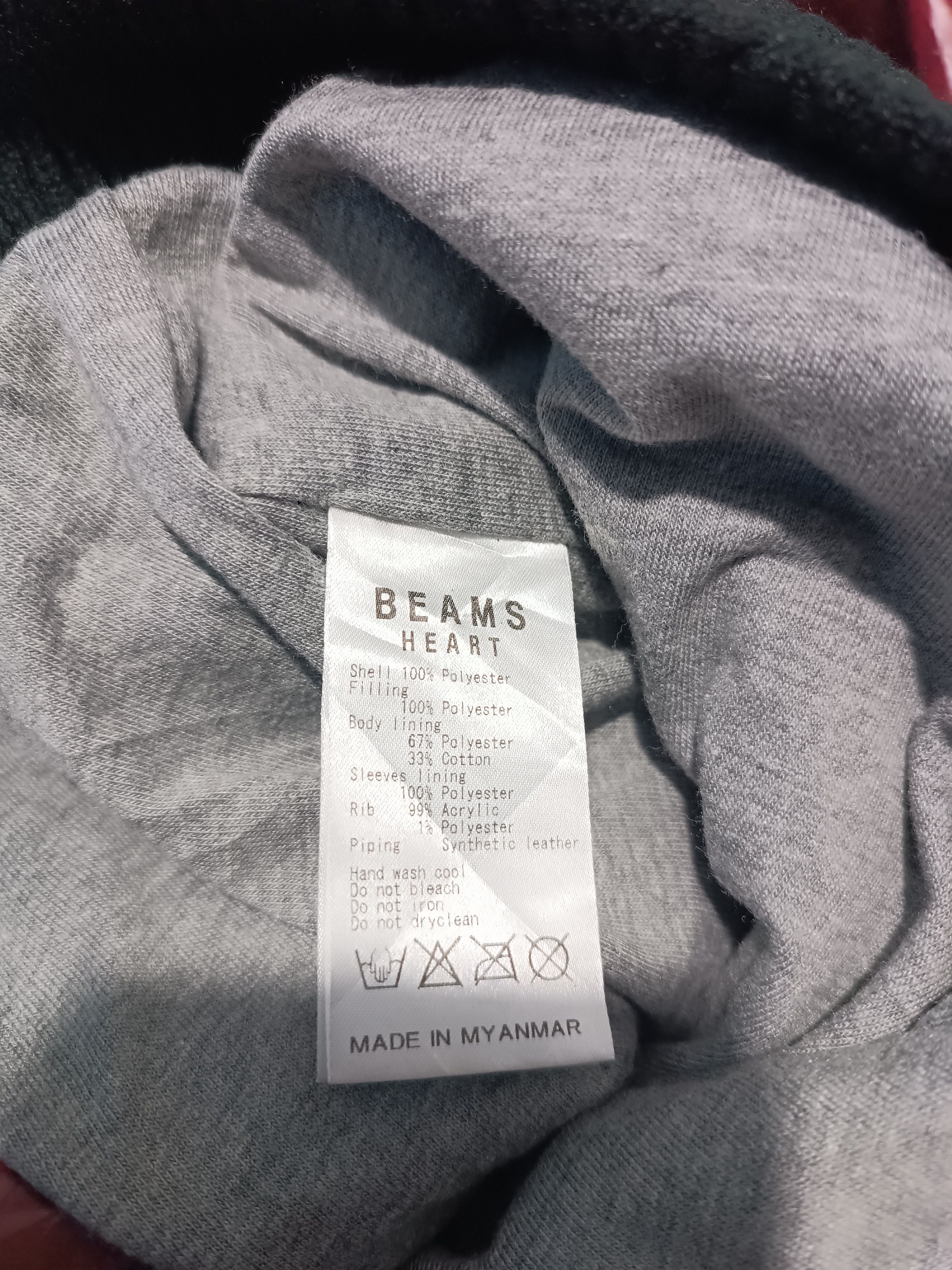 Beams Plus Beams Heart Puffer Hidden Hoodie Down Jacket Size US L / EU 52-54 / 3 - 7 Thumbnail