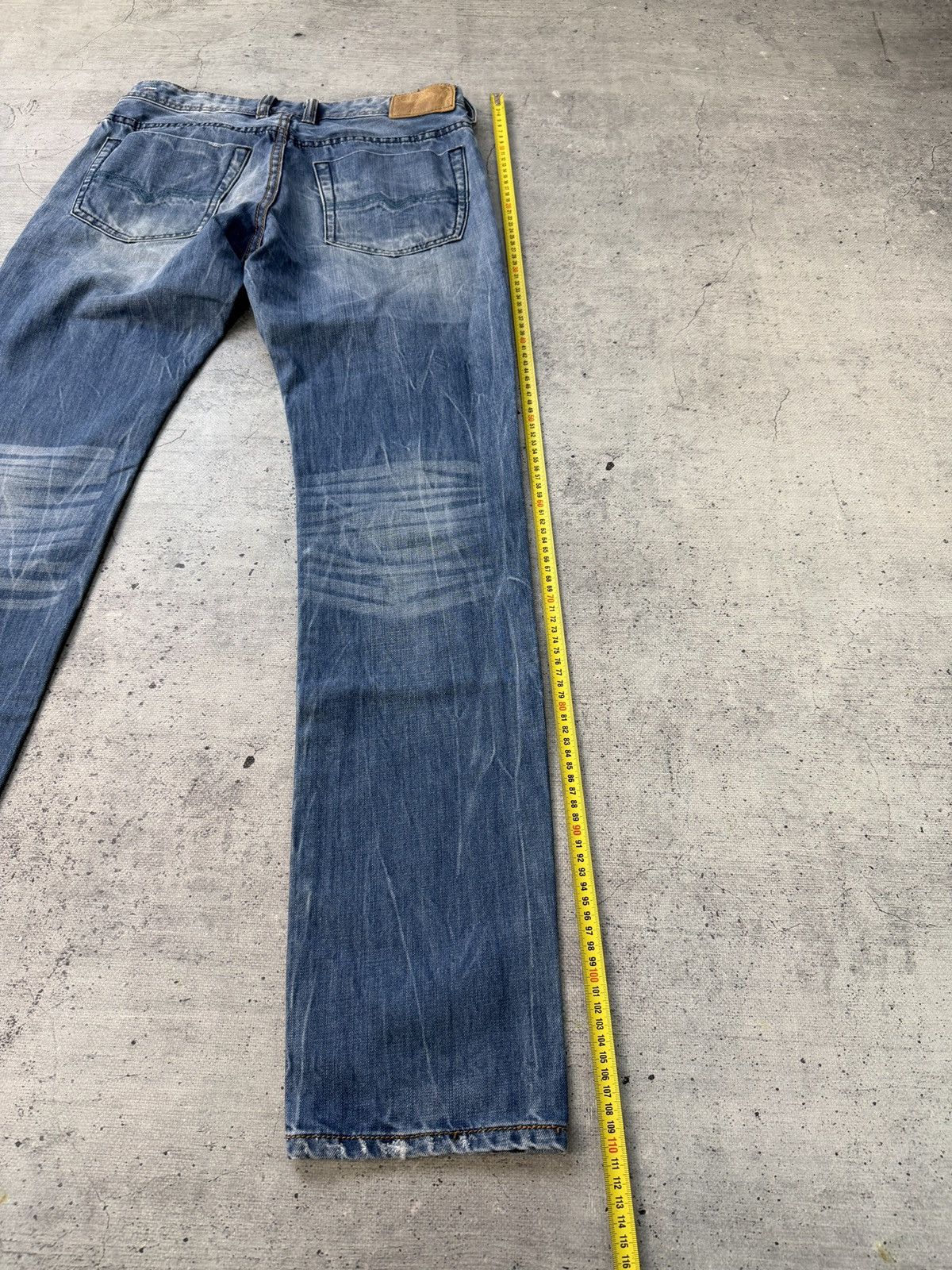 Diesel Vintage Diesel Jeans Distressed Faded Flared Wide Baggy Y2K Size US 32 / EU 48 - 6 Thumbnail
