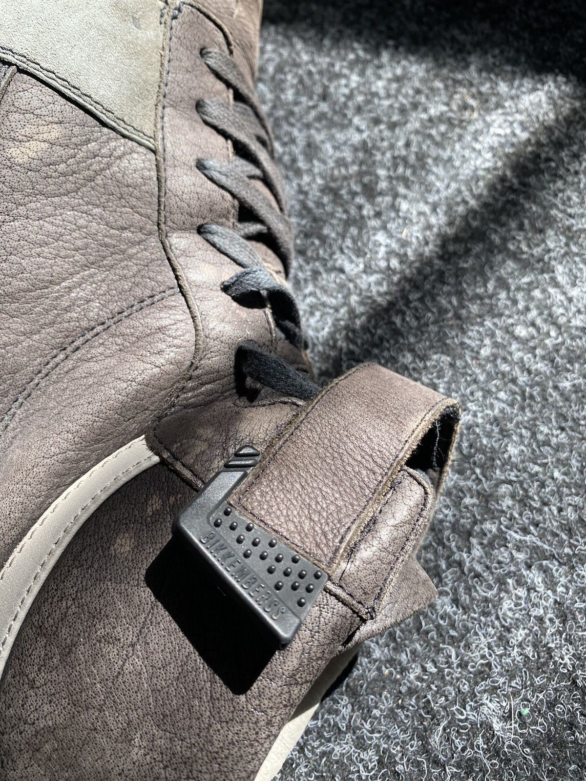 Designer × Dirk Bikkembergs Designer Dirk Bikkembergs Brown High Sneakers Opium 11.5 Size US 11.5 / EU 44-45 - 9 Thumbnail