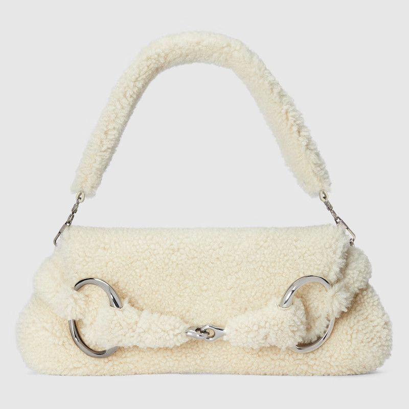Gucci o1s1wg110225 Size: OS / Horsebit Chain Medium Shoulder Bag Size ONE SIZE - 8 Thumbnail