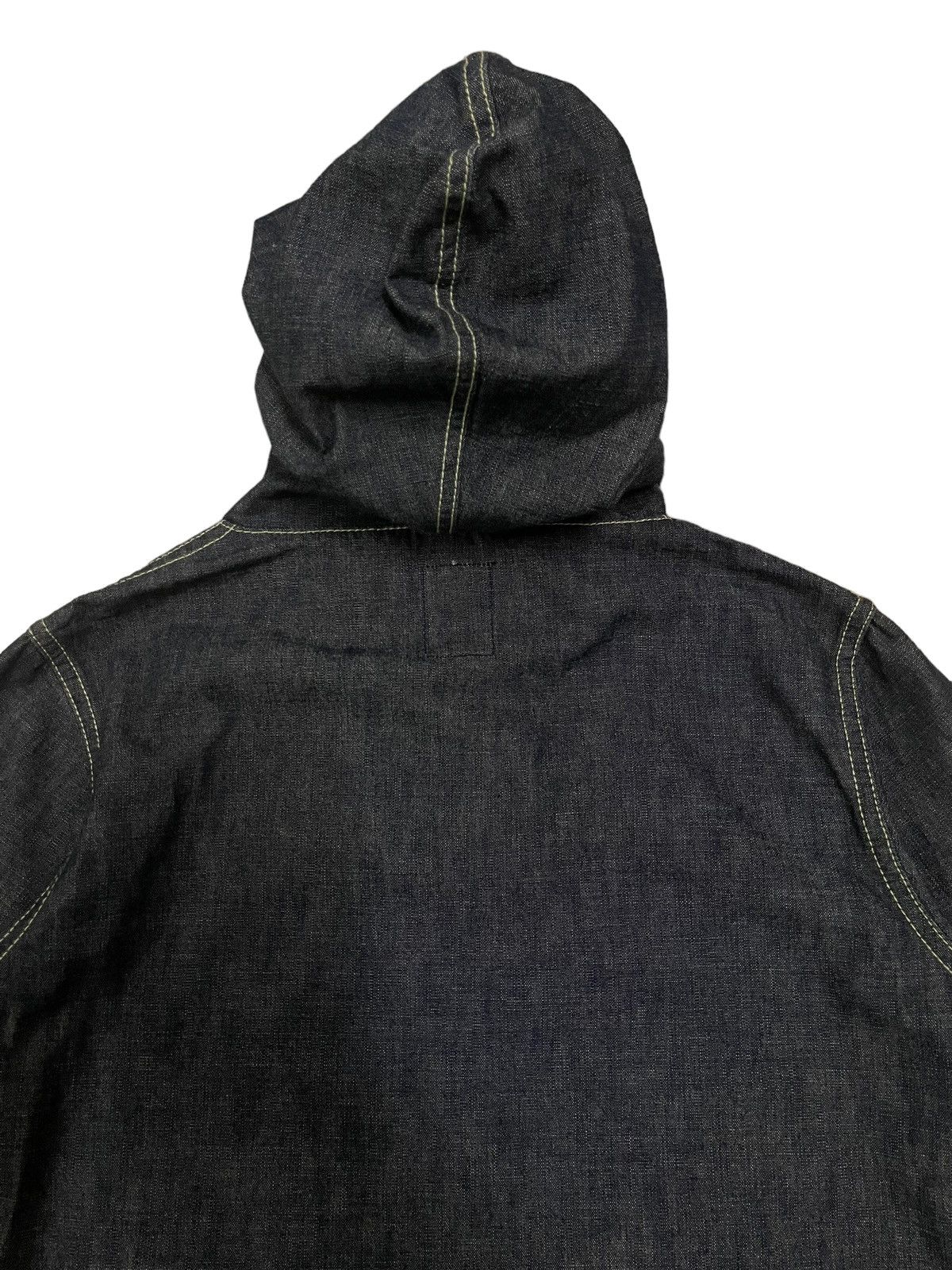 Japanese Brand Vintage Japanese Brand Half Button Denim Style Jacket Size US M / EU 48-50 / 2 - 7 Thumbnail