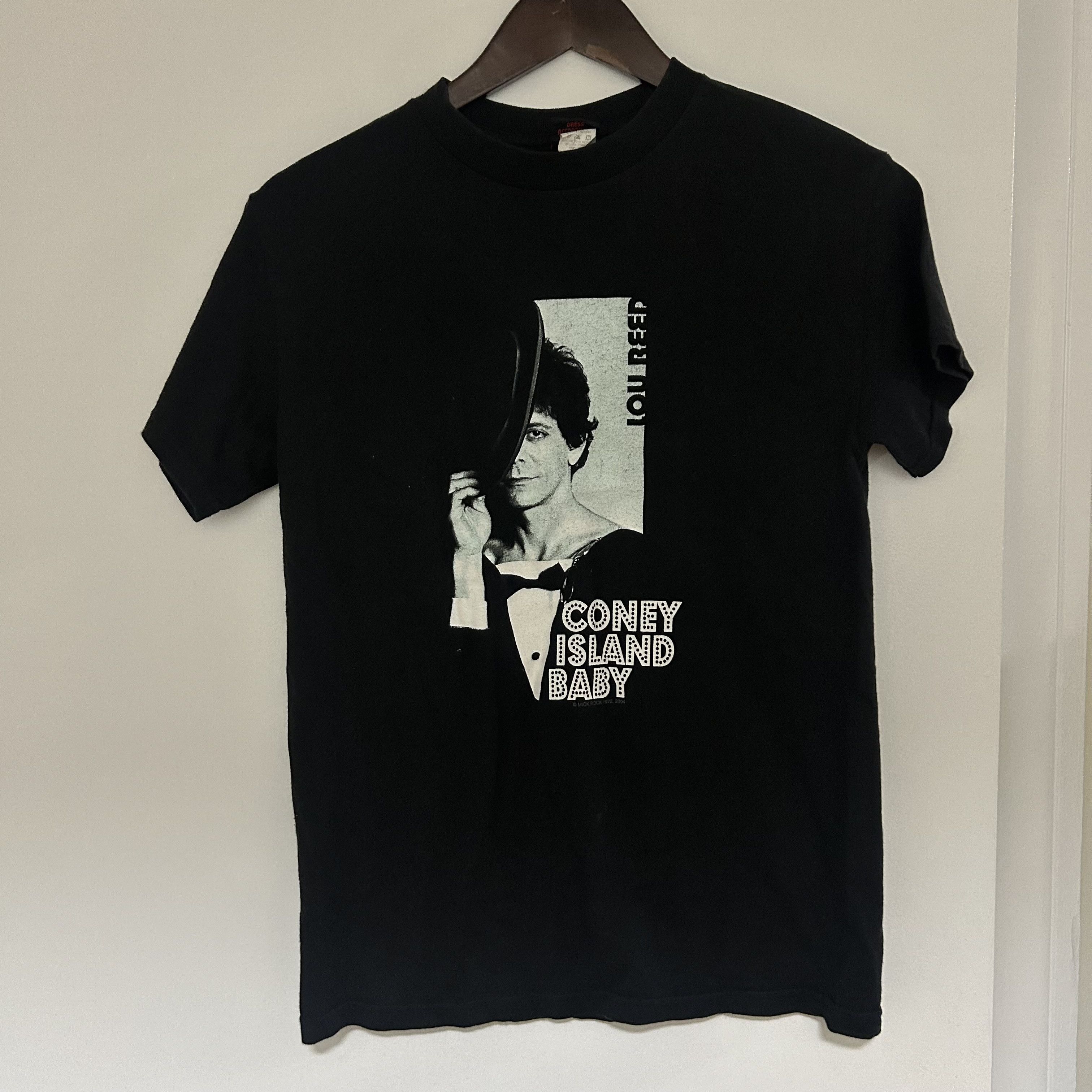 Vintage Vintage Lou Reed New York Coney Island Baby T Shirt Size US S / EU 44-46 / 1 - 1 Thumbnail