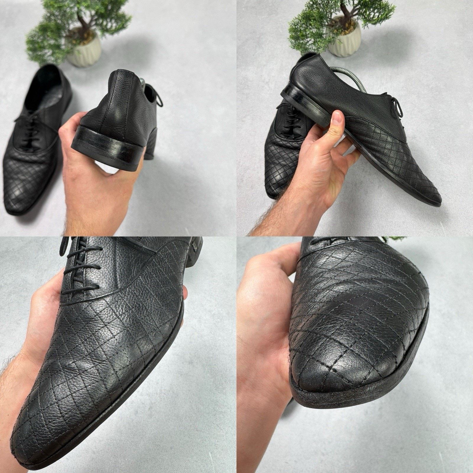 Versace Versace Collection Oxford Shoes Leather Size 42 US 8.5/9 Size US 9 / EU 42 - 22 Thumbnail