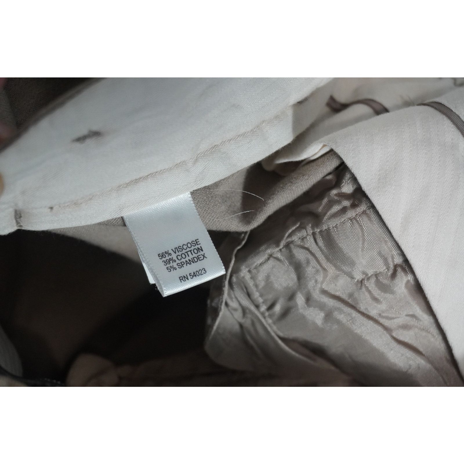 Banana Republic Banana Republic Martin Fit Trouser No. 323 – Beige/Khaki Size 27" / US 4 / IT 40 - 10 Thumbnail
