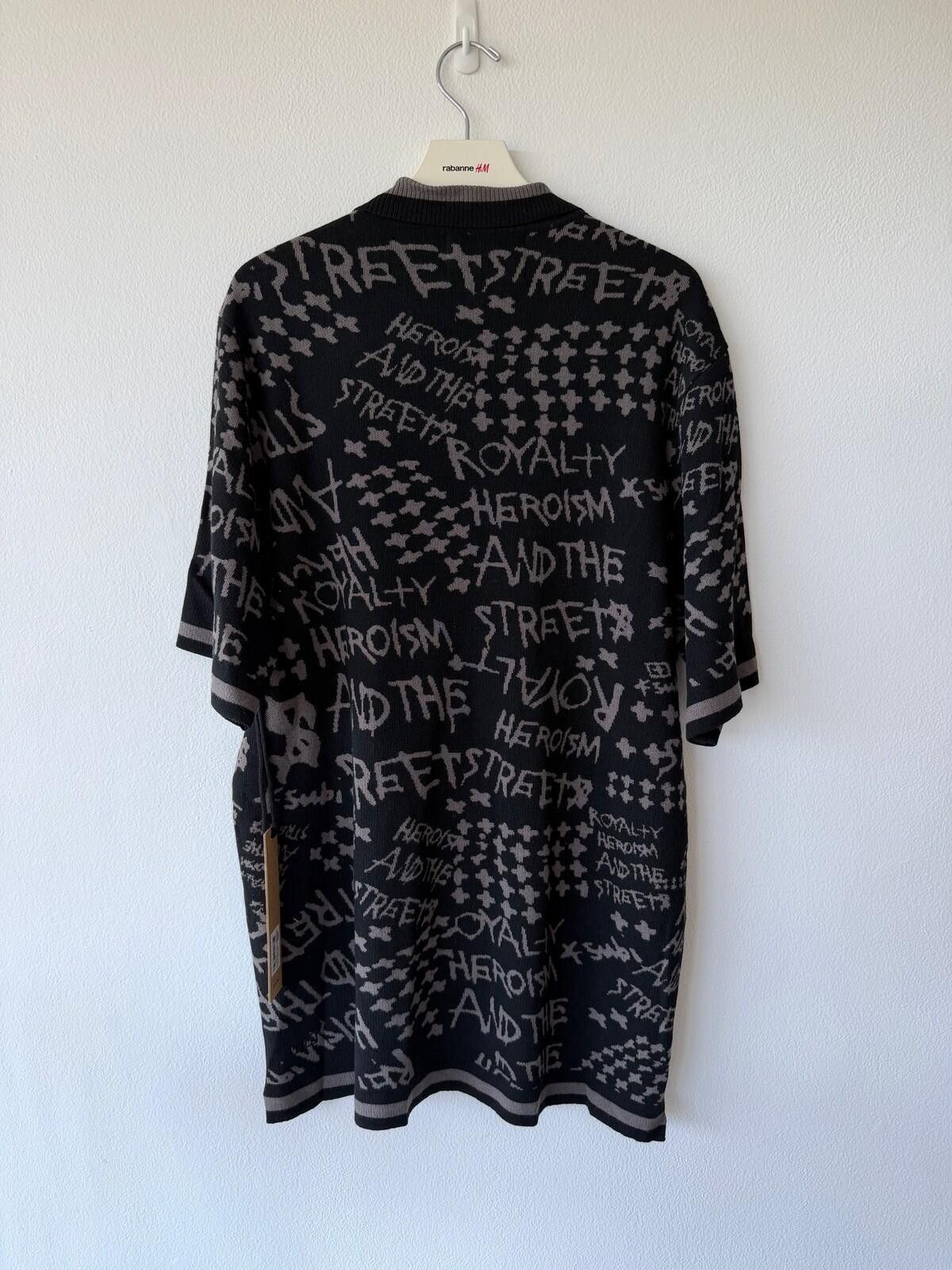 Ksubi new ksubi medium short sleeve heroism knit shirt black Size US M / EU 48-50 / 2 - 6 Thumbnail