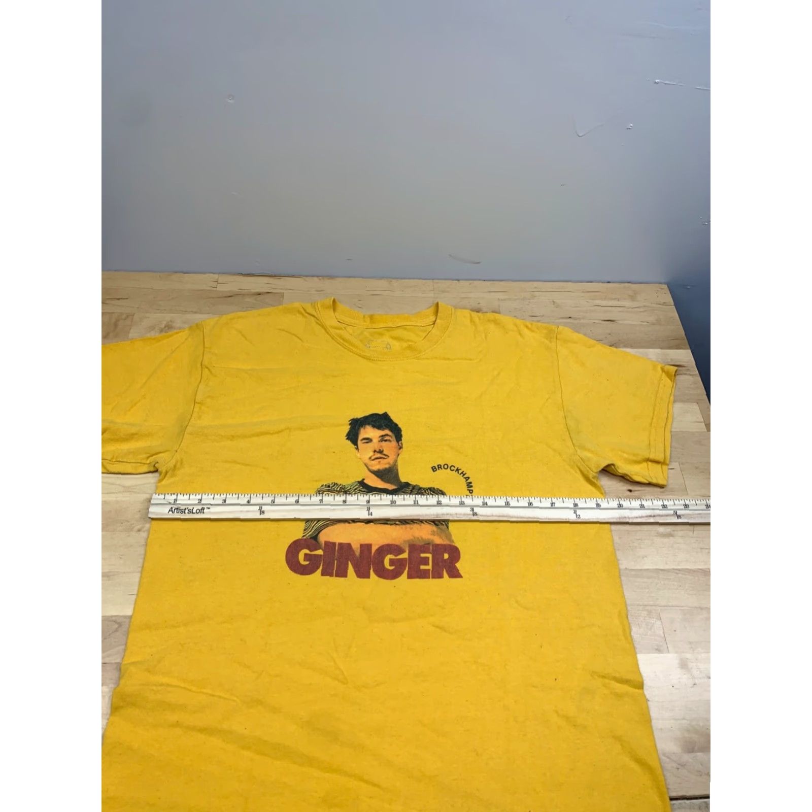 Brockhampton Brockhampton Ginger Shirt Mens M Yellow Hip Hop Music T-Shirt Short Sleeve Mock Merch 11573 Size US M / EU 48-50 / 2 - 5 Thumbnail