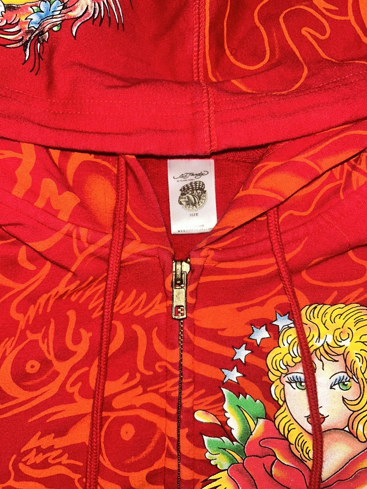 Ed Hardy Christian Audigier Vintage Ed Hardy Hoodie XS Size XS / US 0-2 / IT 36-38 - 6 Thumbnail