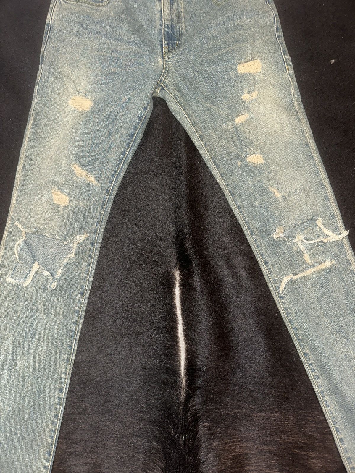 Saint Laurent Paris Saint Laurent Hedi Slimane jeans (super skinny) Size US 32 / EU 48 - 4 Thumbnail