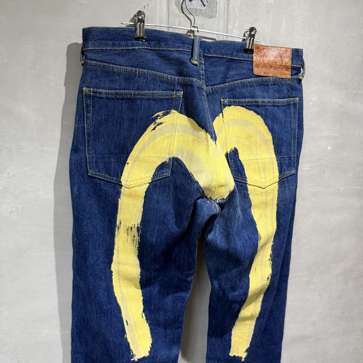 Evisu EVISU Lot 0001 Hand-Painted Seagull Denim Size US 36 / EU 52 - 22 Thumbnail