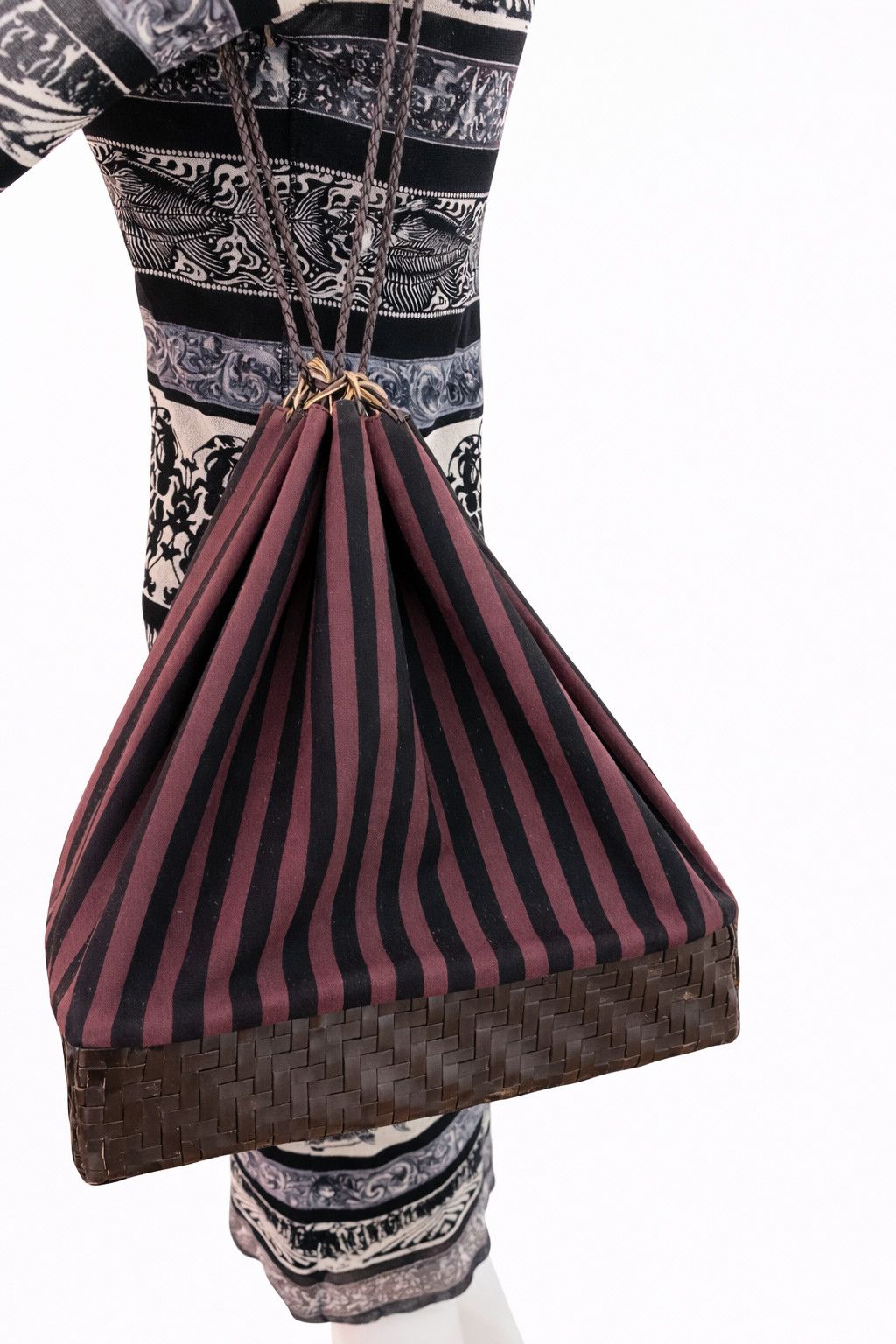 Jean Paul Gaultier Jean Paul Gaultier Woven Basket Tote Shoulder Hand Bag Size ONE SIZE - 2 Thumbnail