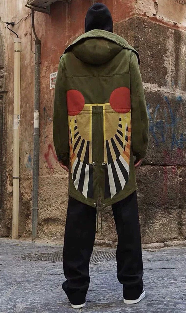 Givenchy Givenchy Size44 Wing Army Green Coat, Size 44 Size US M / EU 48-50 / 2 - 9 Thumbnail