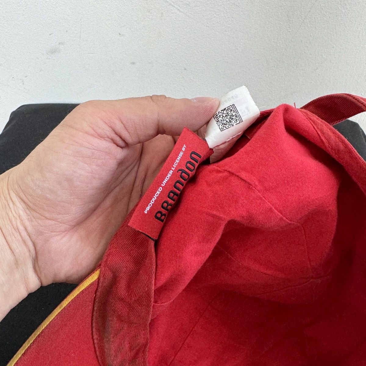 Ferrari Vintage Ferrari Racing Brandon Sunfaded Cap Size ONE SIZE - 7 Thumbnail