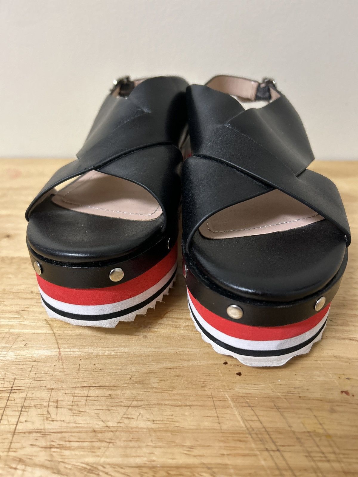 Zara Women’s Studded platform sandals 6.5(37) Size US 6.5 / IT 36.5 - 8 Thumbnail