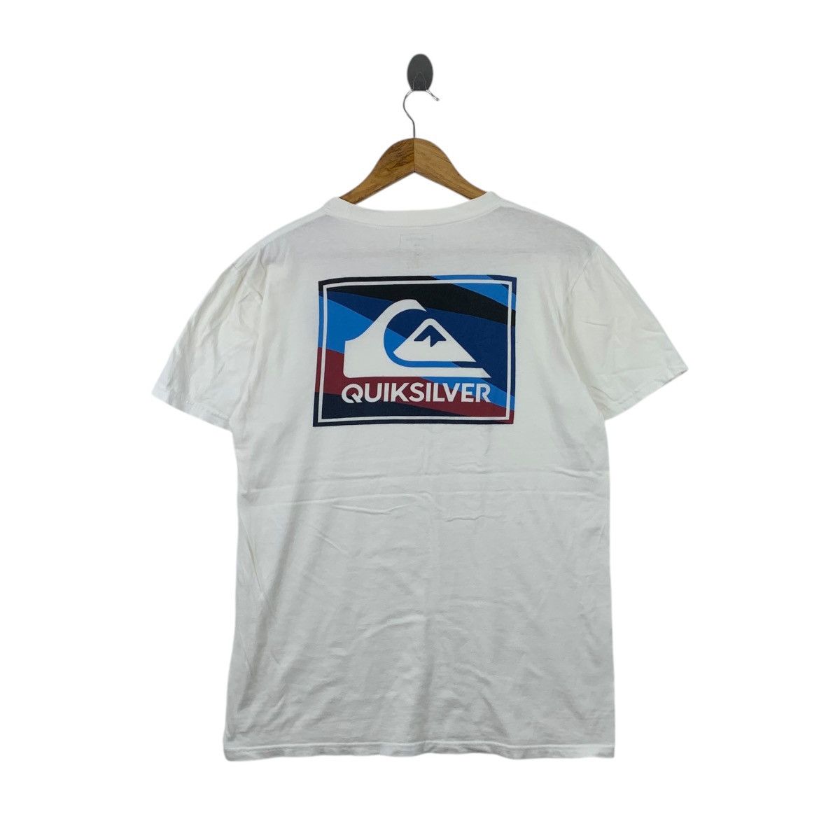 Quiksilver QUIKSILVER SURF Backhit Box Logo Regular Fit Tee Shirt Top Size US M / EU 48-50 / 2 - 5 Thumbnail