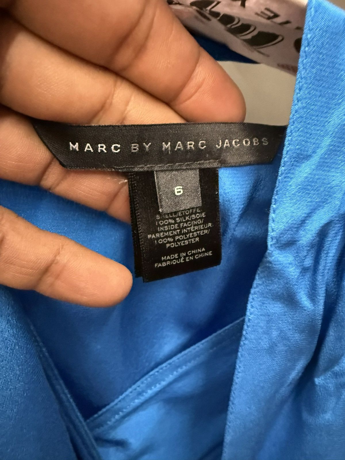 Marc Jacobs Marc Jacobs Long Blue Dress Like New Size 6 Size M / US 6-8 / IT 42-44 - 3 Thumbnail