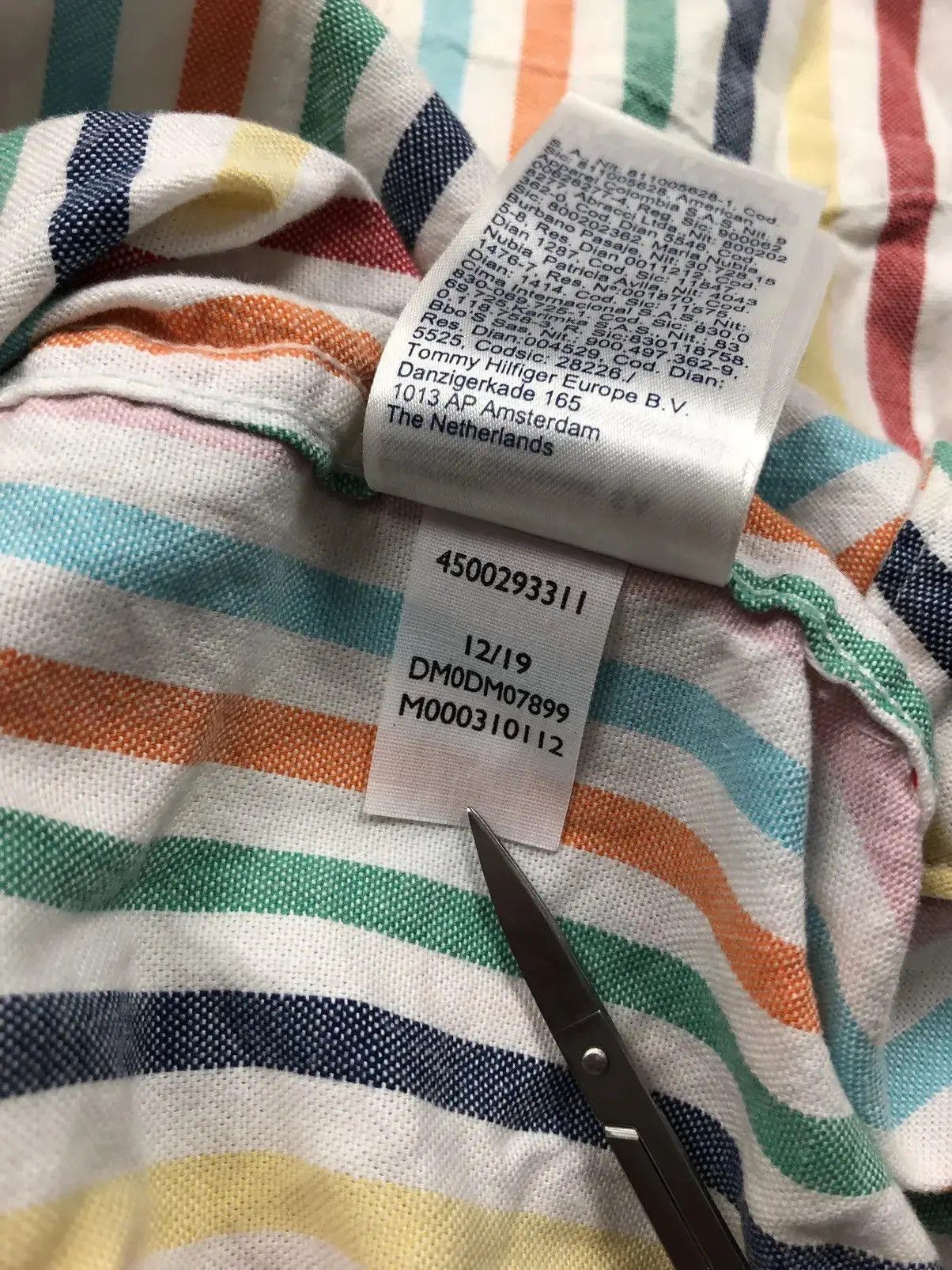 Tommy Hilfiger TOMMY HILFIGER Jeans Hype Tennis Shirt Mini Logo Streetwear Size US L / EU 52-54 / 3 - 11 Thumbnail