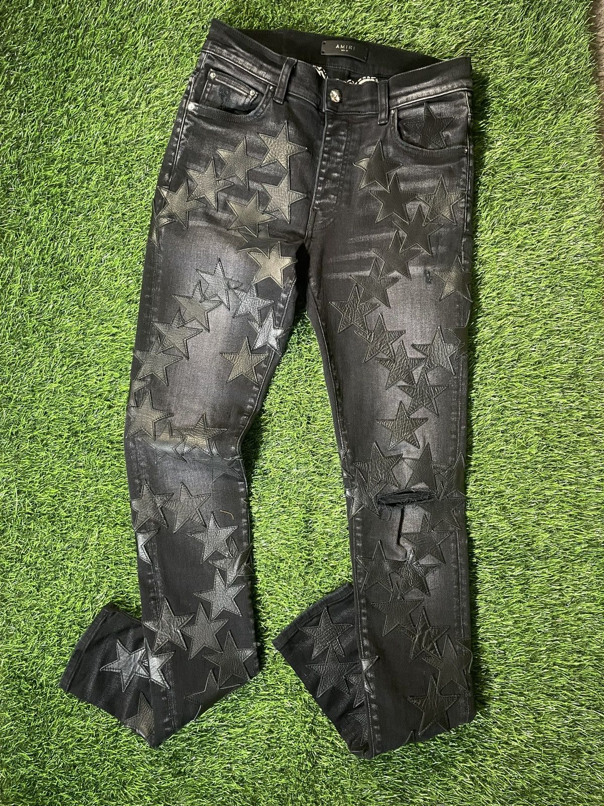 Amiri Amiri MX1 Black Jeans Size 28 | Grailed