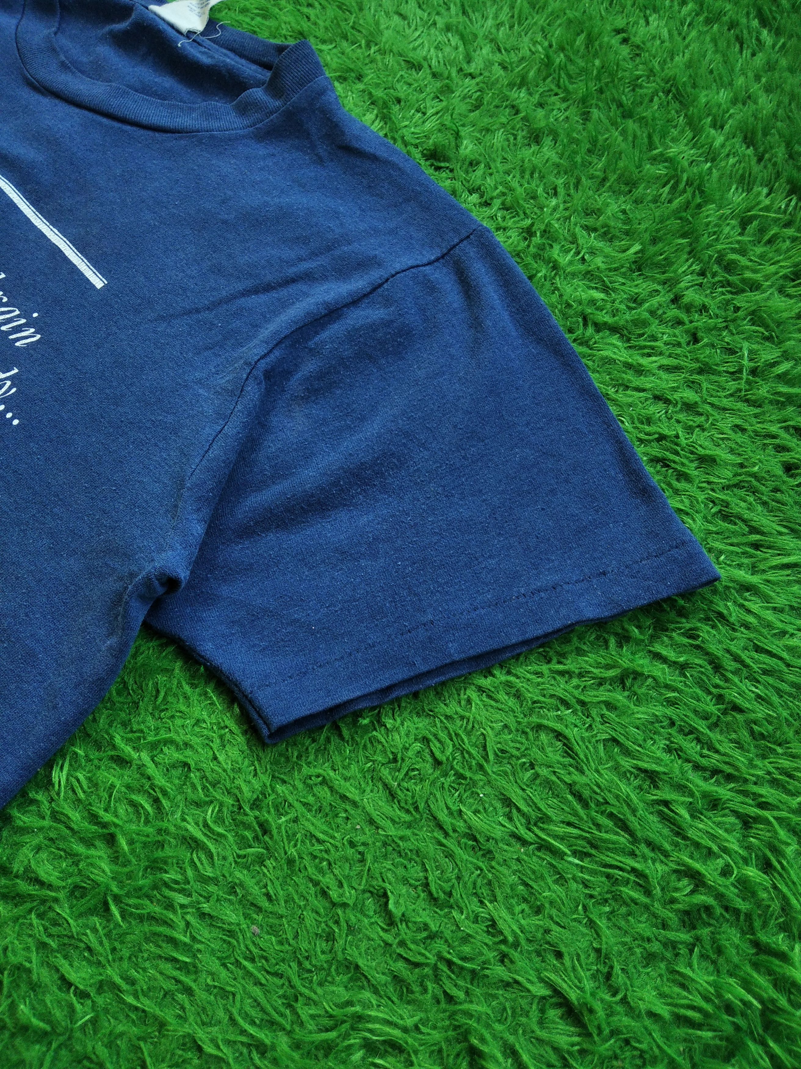 If Six Was Nine × Kapital Vintage 1980s Left Handed Brain Jokes Humor T Shirt Size US M / EU 48-50 / 2 - 7 Thumbnail