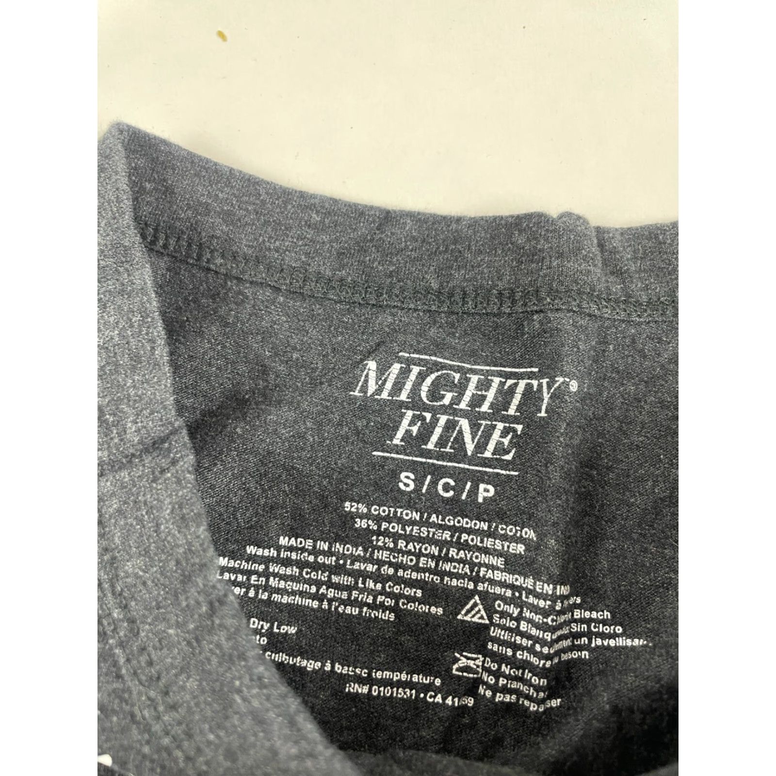 Vintage Mighty Fine T-Shirt Women Gray Cut Out Round Neck To the Moon & Back S Size S / US 4 / IT 40 - 6 Thumbnail